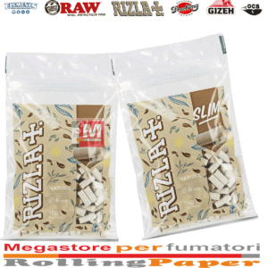 Filtri Rizla Natura Slim 6mm – 20 Bustine da 150 Filtri