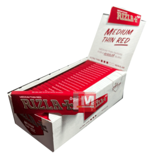 Cartine Rizla Red – Rossa Corte Regolari per Sigarette, 50 Libretti