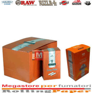 Filtri Discovery Extra Slim 5,7mm Lunghi – 10 Confezioni x 150 (Totale 1500 Filtri)