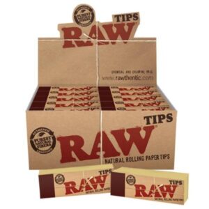 Filtri Di Carta RAW Orignal Filter Tips Slim No Perforated 50 Blocchetti