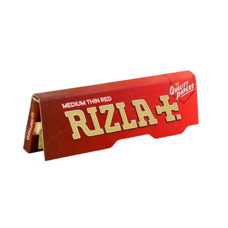 Cartine Rizla Rossa Red – Corte Regolari per Sigarette 100 Libretti - immagine 2