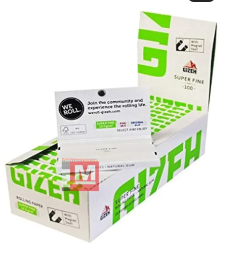 Cartine Gizeh Super Fine Doppie Corte – Magnetiche Rolling Papers 20 Libretti