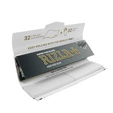 Cartine Rizla Silver King Size Slim – Argento con Filtri in Carta 24 Libretti - immagine 2
