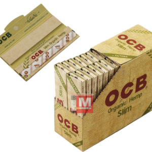 Cartine OCB Organic Hemp King Size Slim con Filtri – 32 Libretti