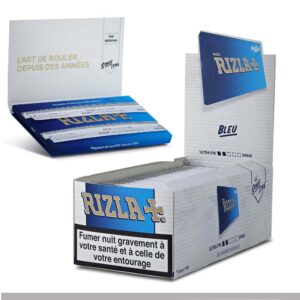 Cartine Rizla Blu Doppie Corte – Regular Double 25 Libretti
