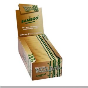 Cartine Rizla Bamboo Corte Regular 35x70 Naturali 50 Libretti