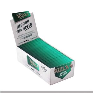 Cartine Rizla Green – Verde Corte Regular Classiche 50 Libretti