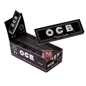 Cartine OCB Premium Nere Corte Black Regular – 50 Libretti