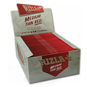 Cartine Rizla Red King Size Slim – Rosse Lunghe 50 Libretti