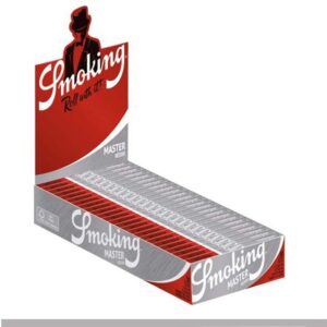 Cartine Smoking Master Medium 1¼ – Carta Ultra Sottile Argento 25 Libretti