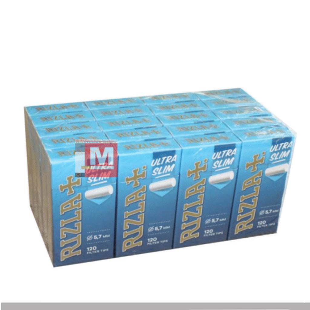 Filtri Rizla Ultra Slim 5,7mm – 20 Astucci da 120 Filtri