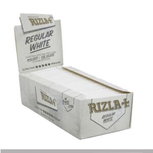 Cartine Rizla White Bianche Corte Regular – 50 Libretti