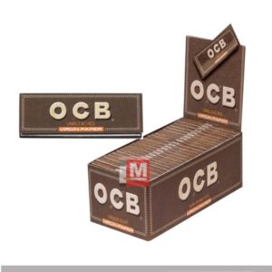Cartine OCB Virgin Brown Corte Regular – 50 Libretti