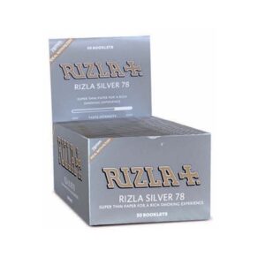 Cartine Rizla Silver 1 1/4 Medium 78mm – 50 Libretti