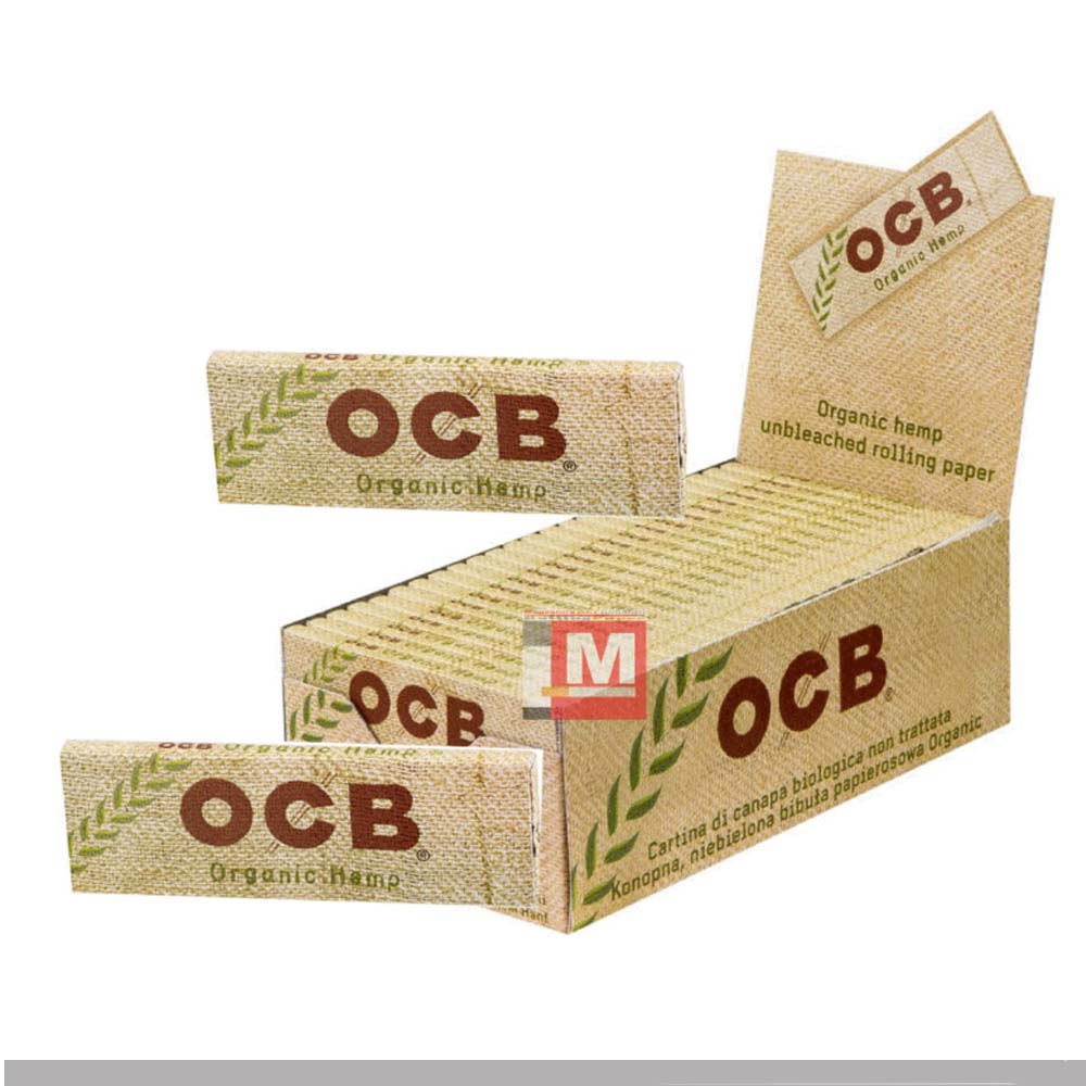 OCB Organic Hemp Cartine Corte in Canapa Biologica – 50 Libretti