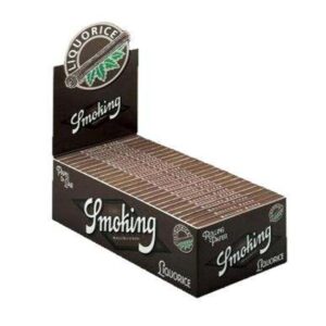 Cartine Smoking Liquirizia Corte Regular Singole – 50 Libretti Originali