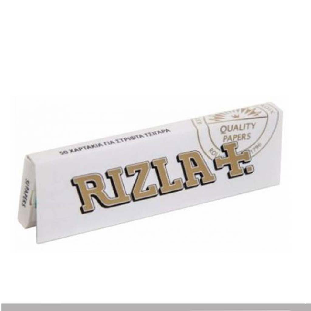Cartine Rizla White Bianche Corte Regular – 50 Libretti - immagine 2