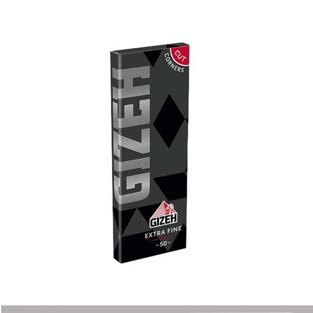 Cartine Gizeh Extra Fine Black Corte Singole 50 Libretti - immagine 2
