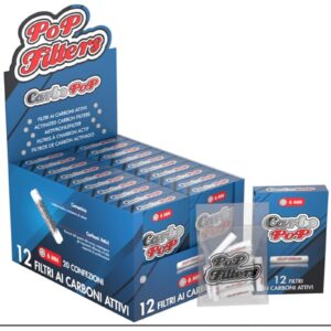 Filtri Pop Filters Carbo Pop Slim 6mm Carboni Attivi – 1 Box