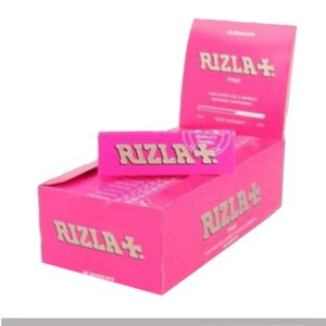 Cartine Rizla Pink – Rosa Corte Regolari Colorate 50 Libretti