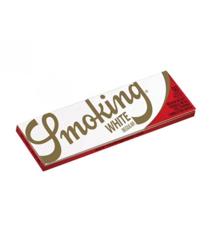 Cartine Smoking Bianche Corte Regular – 50 Libretti – Classiche in Carta Bianca - immagine 2