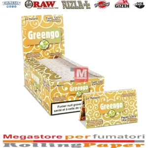 Cartine Greengo Classic Corte Doppie – Non Sbiancate, 25 Libretti