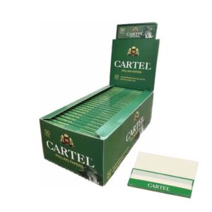 Cartine Cartel Verdi Corte Regular – 50 Libretti Originali