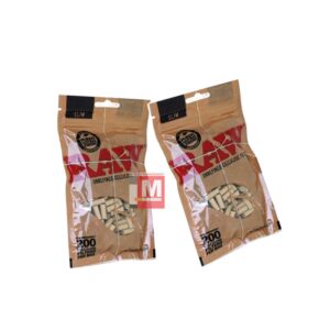 FILTRI RAW SLIM 6MM PURA CELLULOSA 1 BUSTE 200 FILTRINI