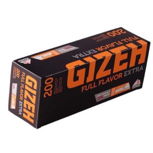 Gizeh Full Flavor Extra Tubetti 8mm – 1 Box da 200 Tubi