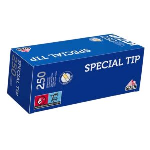 Gizeh Special Tip King Size Tubetti 8mm – 1 Box da 250 Tubi