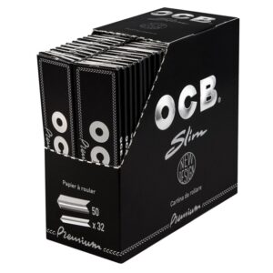 OCB Premium King Size Slim Cartine Lunghe
